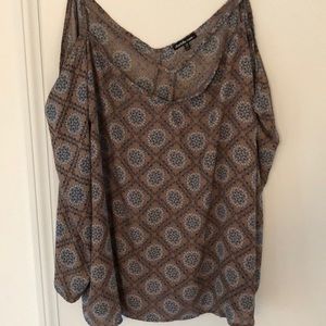 Maurices Plus Cold Shoulder Top SZ 3X